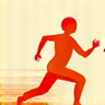 Icon representing fitness and innovation
